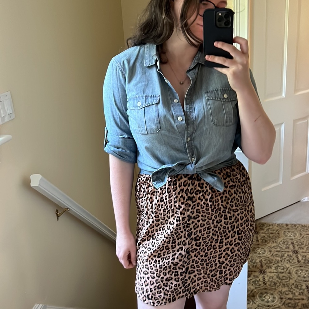 JCrew Jean Shirt